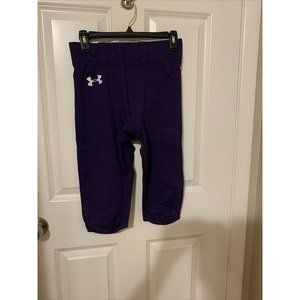 Under Amour Mens Base Ball Pants Size Md Purple